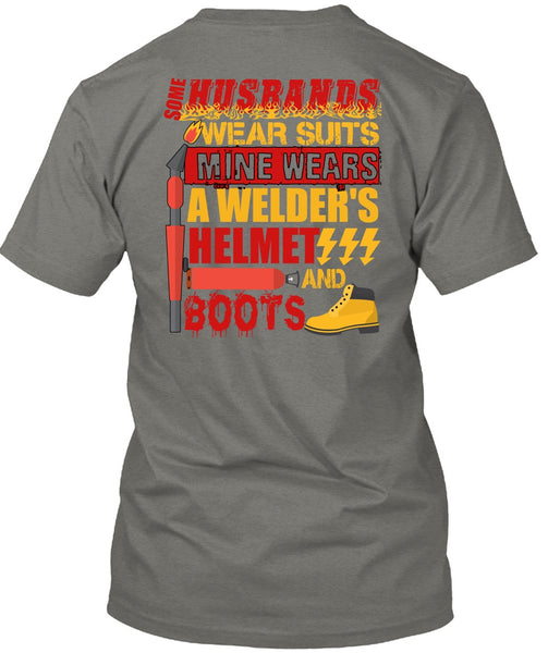 Some Husbands Wear Suits T Shirt, Being A Husband T Shirt