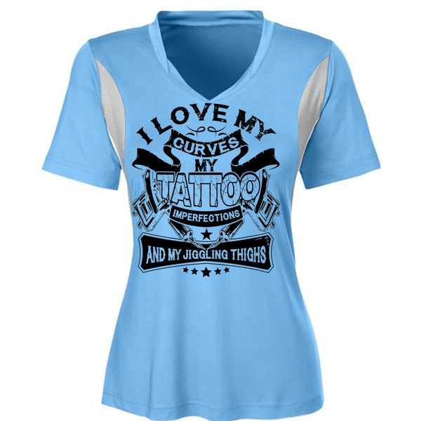 I Love My Curves My Tattoo T Shirt, I Love Tattoo T Shirt, Awesome T-Shirts