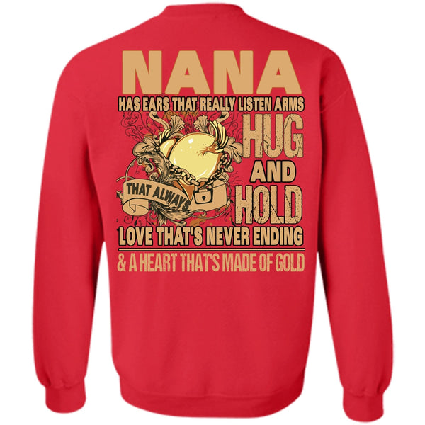 Hug And Hold T Shirt, I Love Nana Sweatshirt
