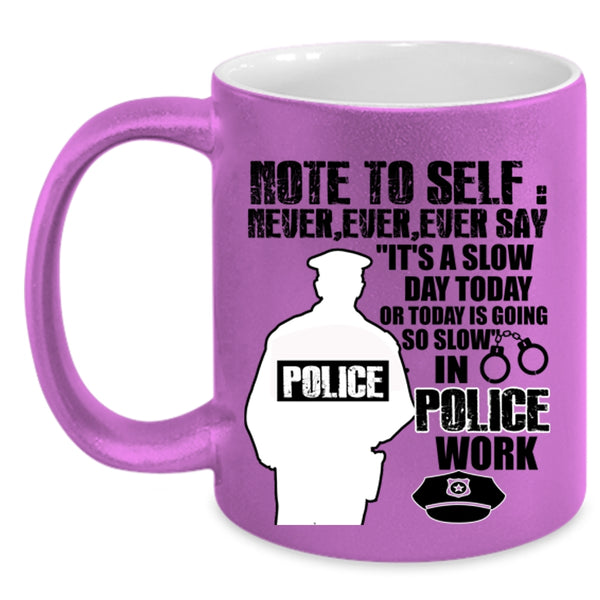 Cute Gift For Policeman Coffee Mug, Awesome Police Officer Accent Mug