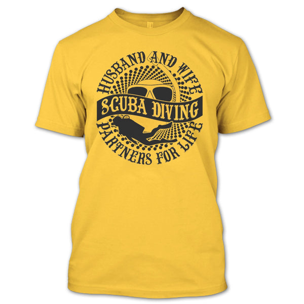 Husband And Wife T Shirt, Coolest Scuba Diver T Shirt
