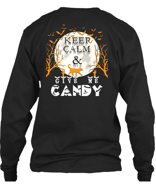 Keep Calm And Give Me Candy T Shirt, I Love Christmas T Shirt