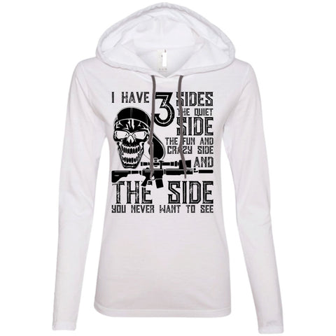 A black t-shirt with the shopify logo