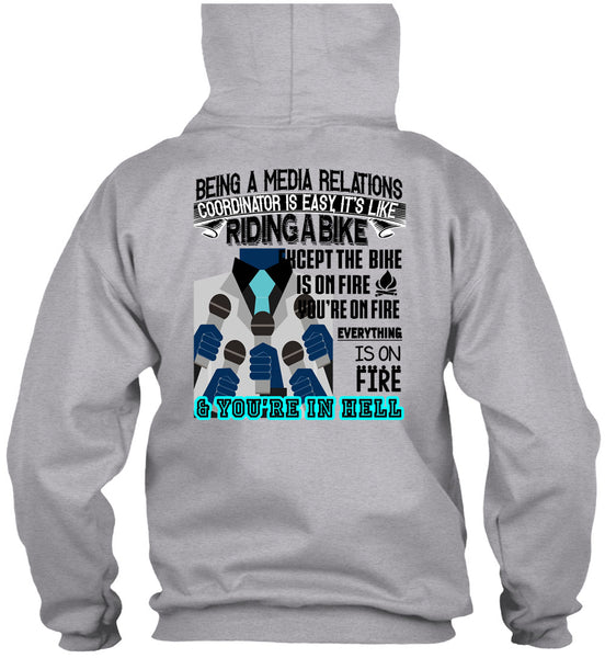 Being A Media Relations Coordinator Is Easy T Shirt, Being A Coordinator T Shirt