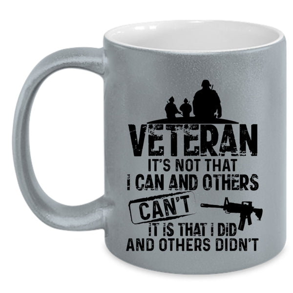 Awesome Gift For Veterans Coffee Mug, Veteran Accent Mug