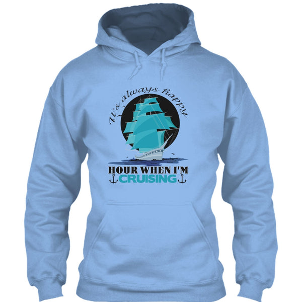 It's Always Happy Hour T Shirt, Coolest Cruiser T Shirt