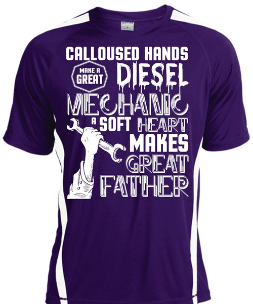 Make A Great Diesel Mechanic T Shirt, Makes Great Father T Shirt, Cool Shirt