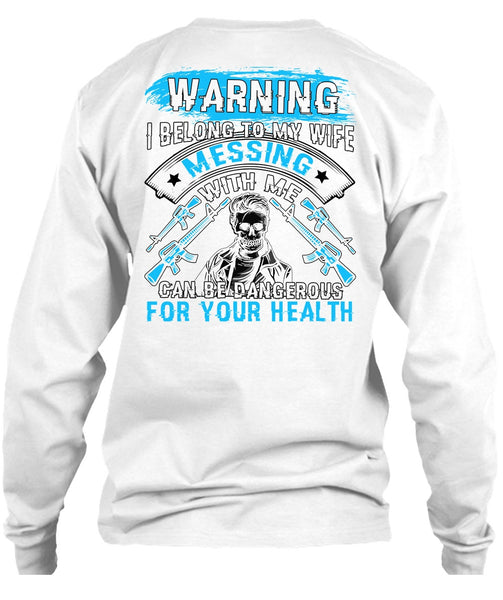 I Belong To My Wife T Shirt, I Love Husband T Shirt