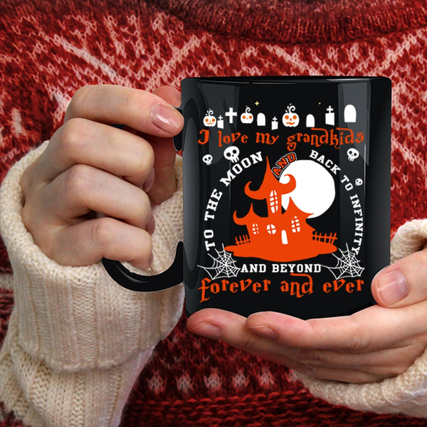 I Love My Grandkids Coffee Mug, Cute Gift For Grandparent Coffee Cup