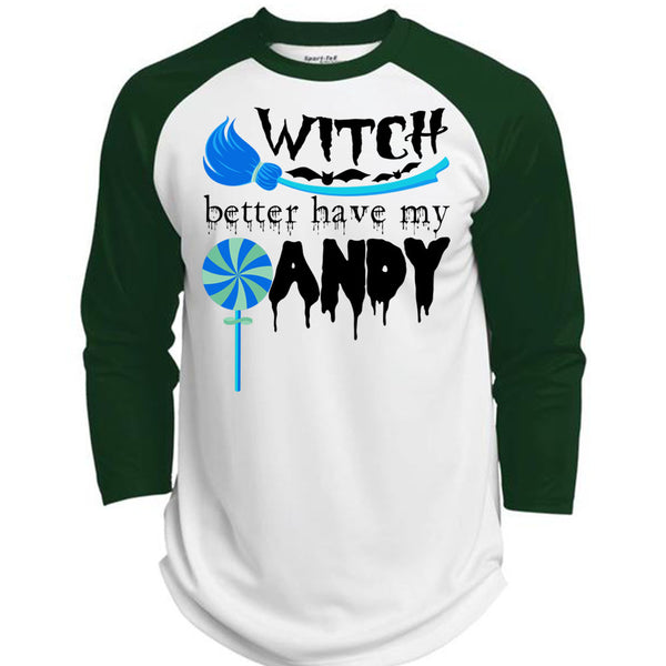 Witch Better Have My Andy T Shirt, Wait For Halloween T Shirt, Awesome T-Shirts  (Polyester Game Baseball Jersey)