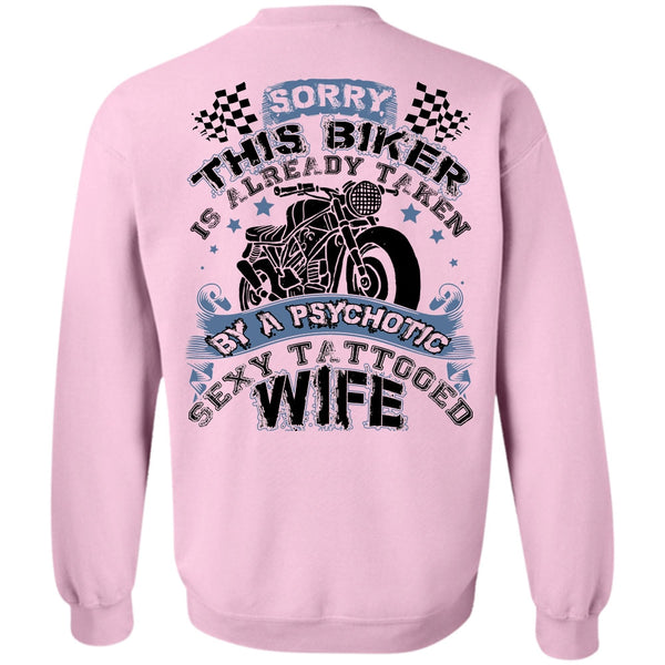 I Love Biker T Shirt, Tattooed Wife Sweatshirt