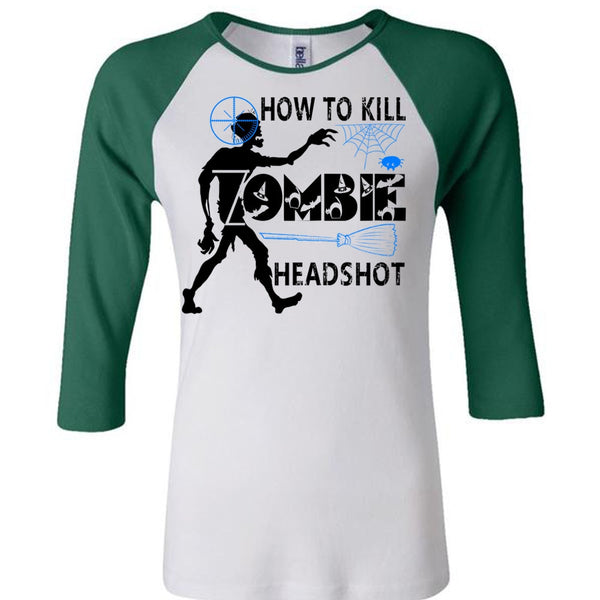 How To Kill Zombie Headshot T Shirt, Wait For Halloween T Shirt, Awesome T-Shirts