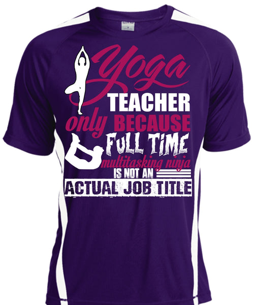 Yoga Teacher Only T Shirt, My Favorite T Shirt, Cool Shirt