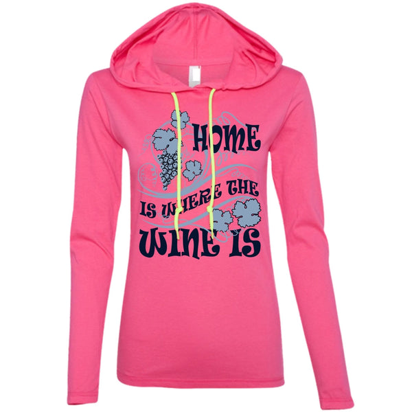 Home Is Where The Wine Is T Shirt, I Love Wine T Shirt, Awesome T-Shirts