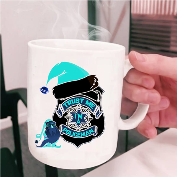 Cute Policeman Coffee Mug, Trust Me I'm A Policeman Cup
