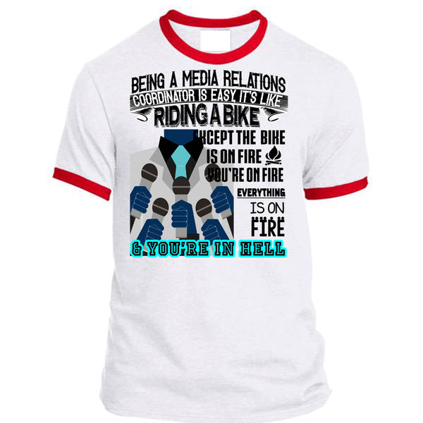 Being A Media Relations Coordinator Is Easy T Shirt, Being A Coordinator T Shirt, Awesome T-Shirts