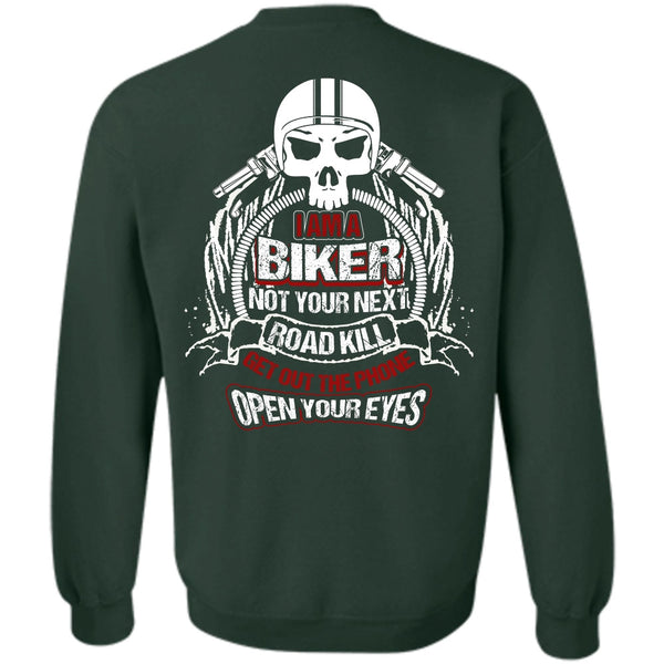 Road Kill T Shirt, I Love Biker Sweatshirt
