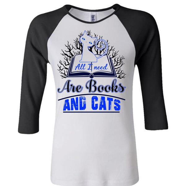 All I Need Are Books And Cats T Shirt, I Love Cat T Shirt, Awesome T-Shirts