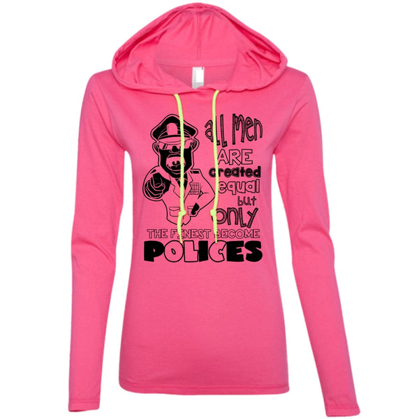 Only The Finest Become Polices T Shirt, I Love Police T Shirt, Awesome T-Shirts