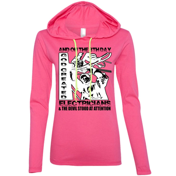 God Created Electricians T Shirt, I Love Electrician T Shirt, Awesome T-Shirts