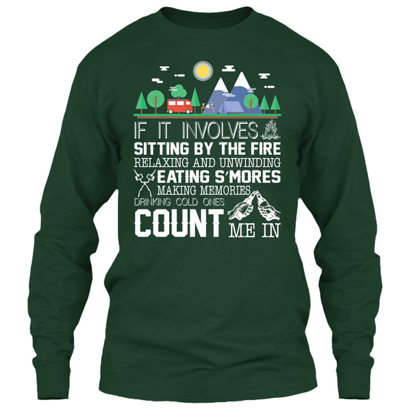 I Don't Need Therapy T Shirt, I Just Need To Go Camping With My Dog T Shirt