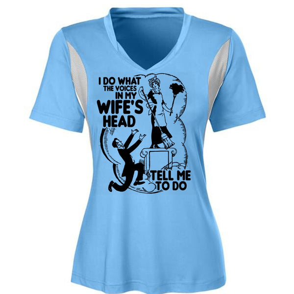 I Do What The Voices In My Wife's Head T Shirt, I Love Wife T Shirt, Awesome T-Shirts