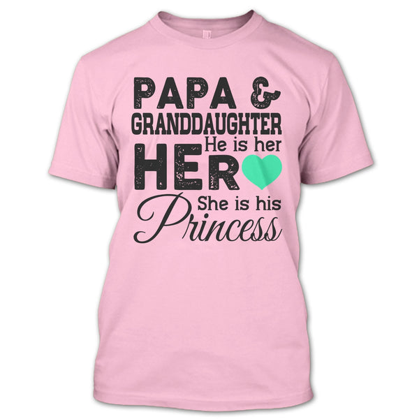 Papa & Daughter T Shirt, Best Dad Ever T Shirt