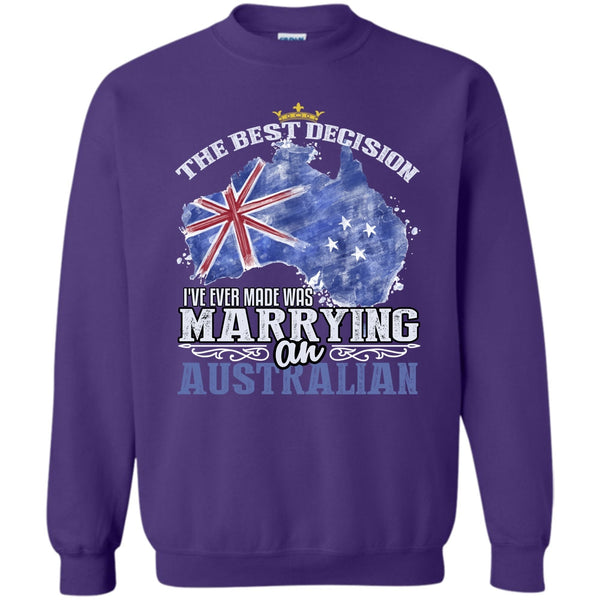 Marrying An Australian T Shirt, Coolest Australian Sweatshirt