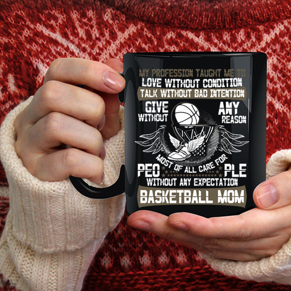 Basketball Mom Coffee Mug, Best Gift For Mommy Coffee Cup
