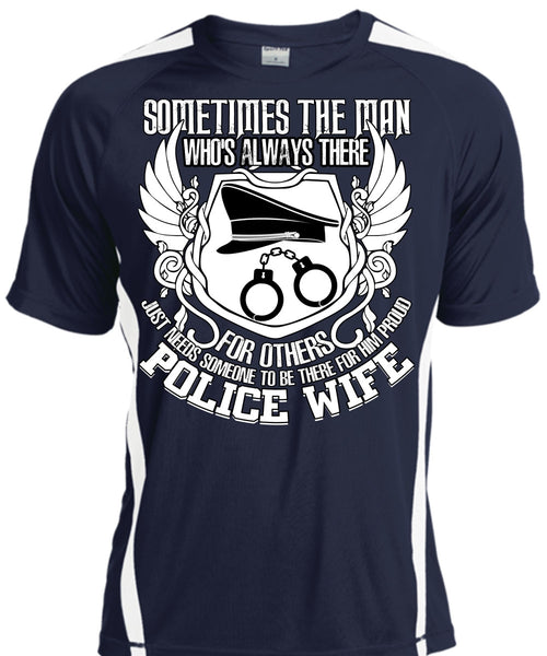 Proud Police Wife T Shirt, Being A Police T Shirt, Cool Shirt