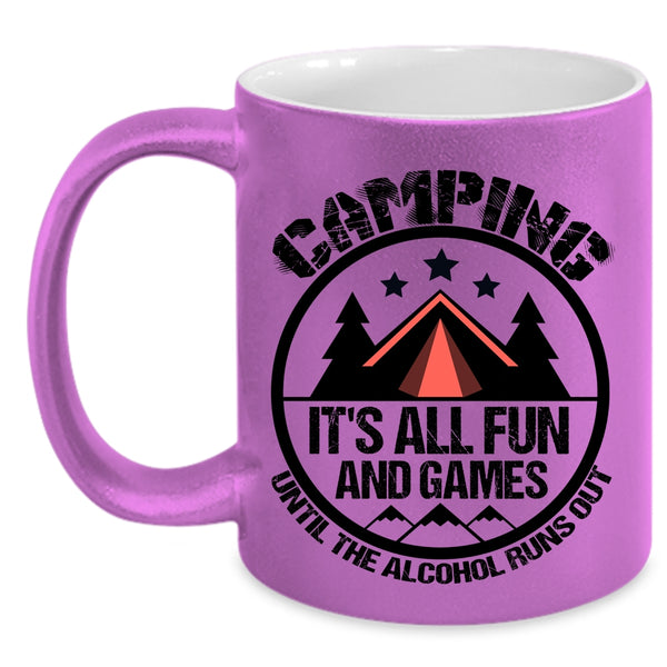 It's All Fun And Games Coffee Mug, Camping Accent Mug