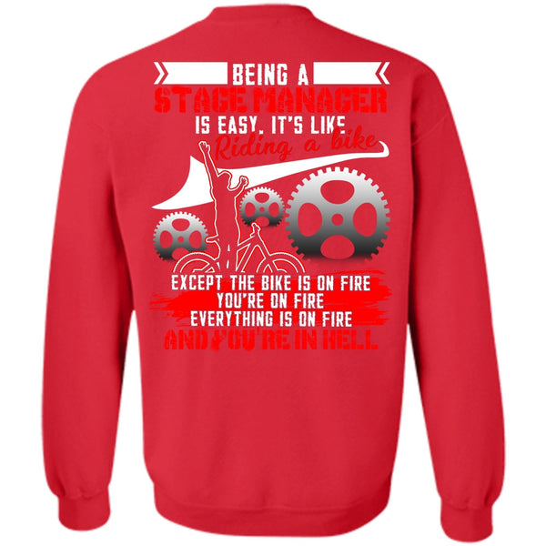 You're In Hell T Shirt, Being A Manager Sweatshirt