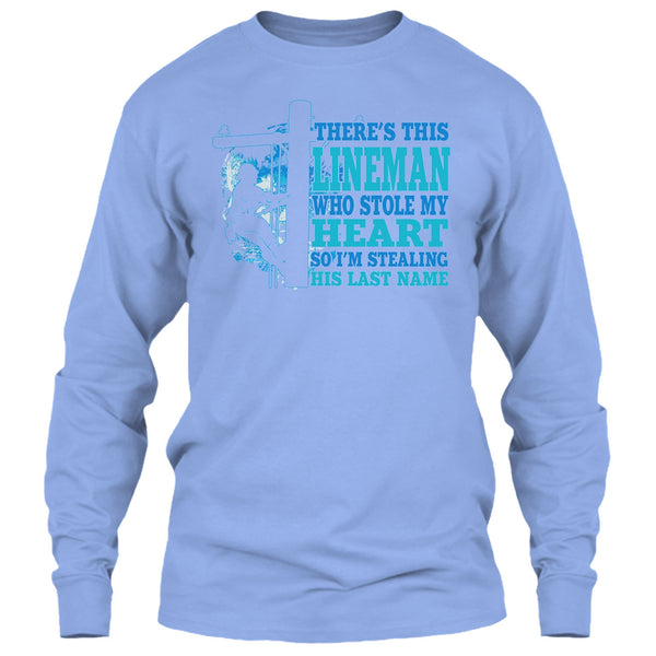 There's This Lineman T Shirt, Coolest Lineman's Wife T Shirt