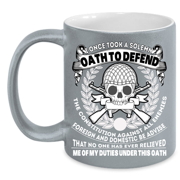 Cool Veteran Coffee Mug, Best Gift For Grandpas Coffee Cup