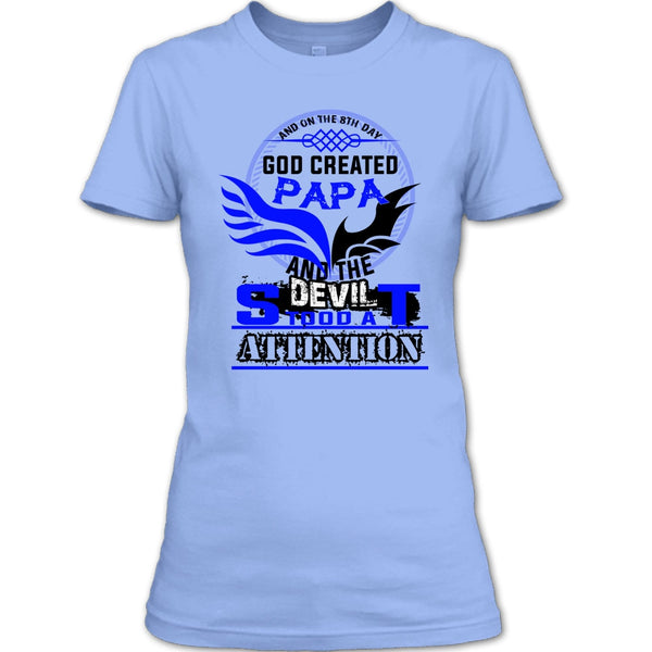 A black t-shirt with the shopify logo