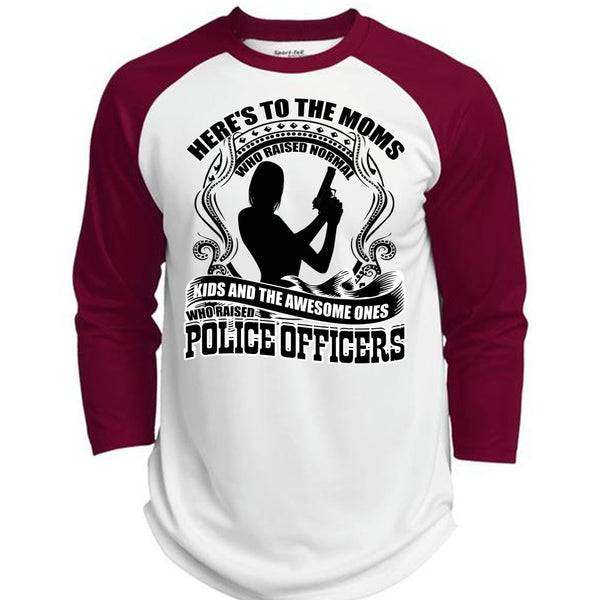 Police Officers T Shirt, I Love Police T Shirt, Awesome T-Shirts  (Polyester Game Baseball Jersey)