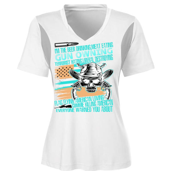 Meat Eating Gun Owning T Shirt, I Love Veteran T Shirt, Awesome T-Shirts