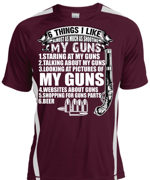 Shooting My Guns T Shirt, Being A Veteran T Shirt, Cool Shirt