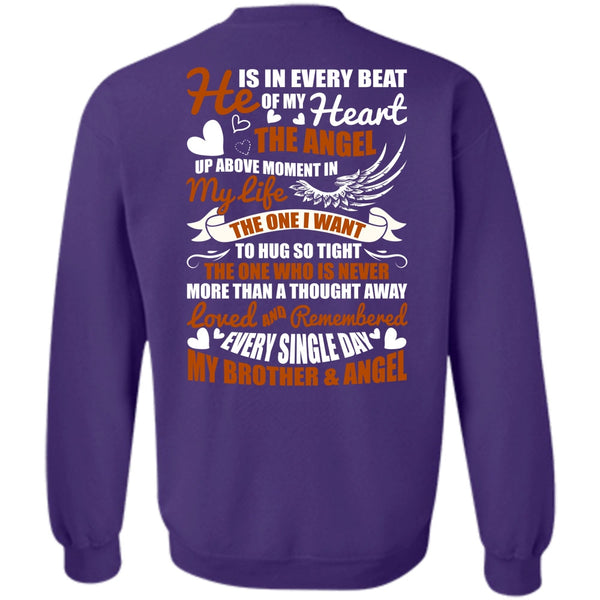 Beat Of My Heart T Shirt, I Love Brother Sweatshirt