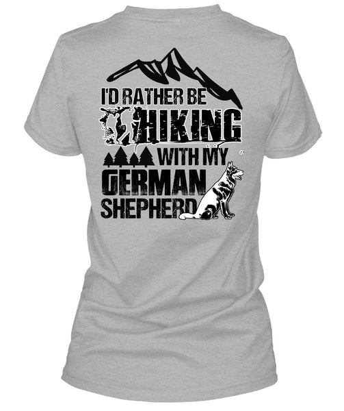 I'd Rather Be Hiking T Shirt, I Love Hiking T Shirt