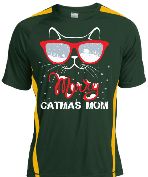 Merry Catmas Mom T Shirt, I Love Christmas T Shirt, Cool Shirt
