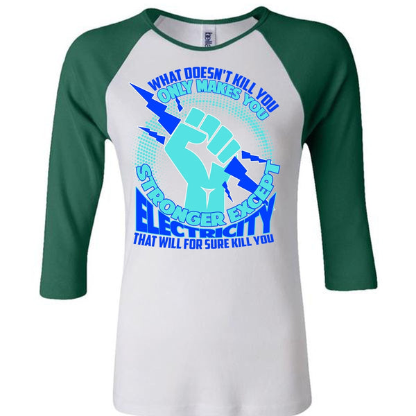 Stronger Except Electricity T Shirt, I Love Electrician T Shirt, Awesome T-Shirts