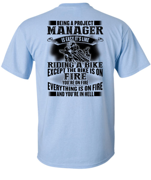Being A Project Manager T Shirt, I Love Manager T Shirt