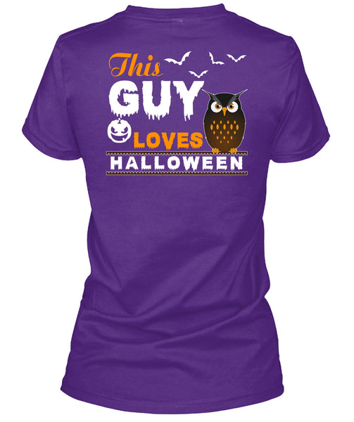 This Guy Loves Halloween T Shirt, I Love You Pumpkin T Shirt