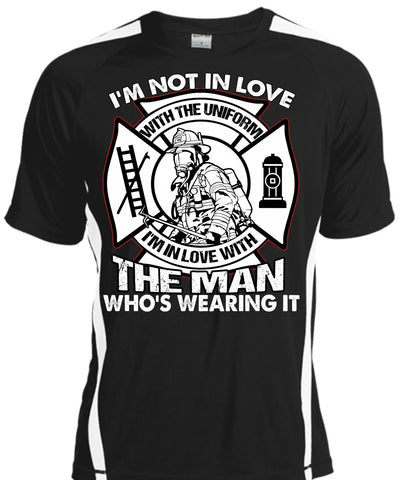 A black t-shirt with the shopify logo