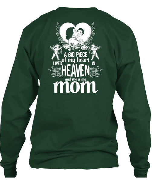 She Is My Mom T Shirt, Lives Heaven T Shirt