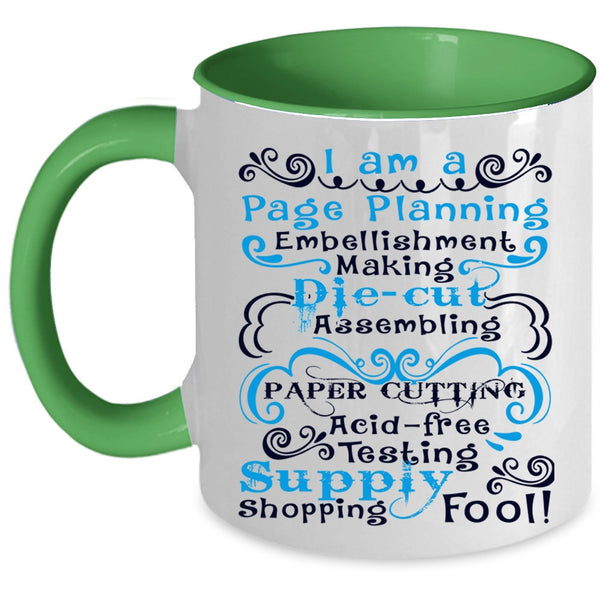 Cute Hairstylist Coffee Mug, I Am A Page Planning Accent Mug