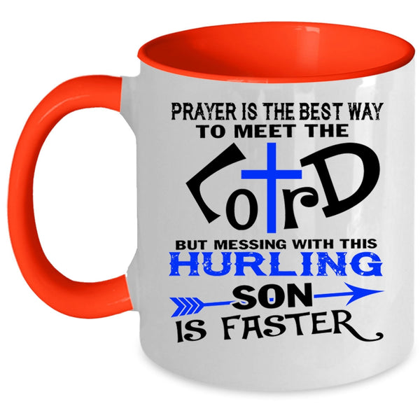 Awesome Hurling Son Coffee Mug, Don't Mess With This Hurling Son Accent Mug