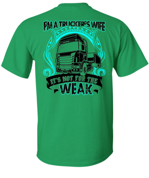 I'm A Trucker's Wife T Shirt, I Love Wife T Shirt