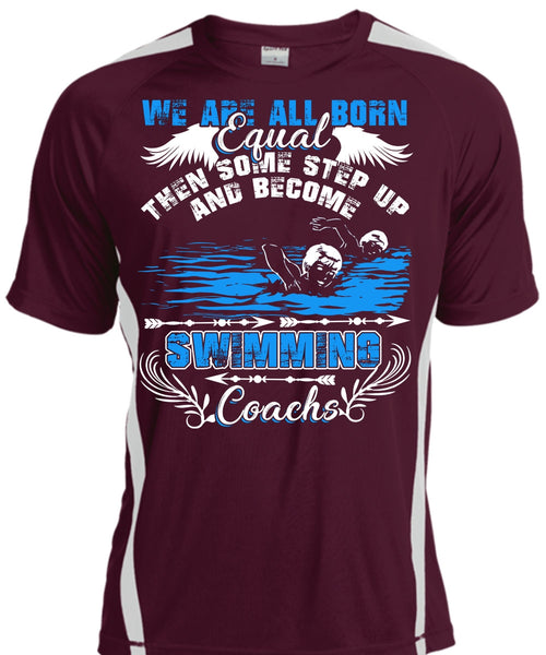 Become Swimming Coach T Shirt, I Love Swimming T Shirt, Cool Shirt